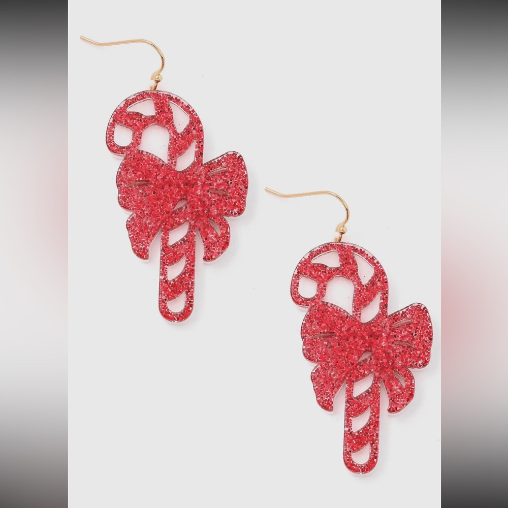 Candy Cane Earrings